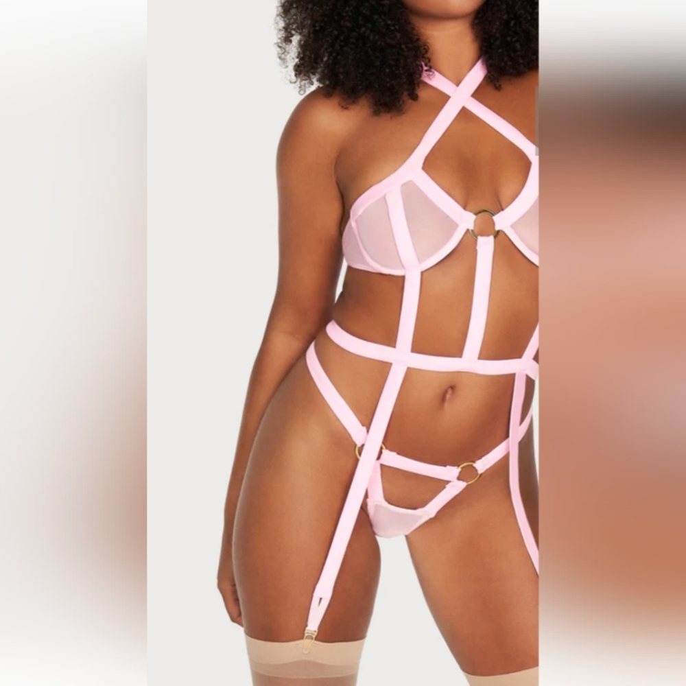 Sexy pink lingerie